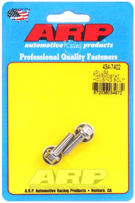 ARP fits GM LS Series 20mm UHL ARP fasteners Thermostat Housing Bolt Kit, Hex Head S/S AR434-7402 SR