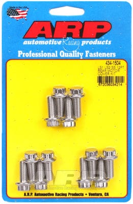 ARP fits GM LS Series ARP fasteners Rear Motor Cover Bolt Kit, 12-Point Head S/S AR434-1504 SR