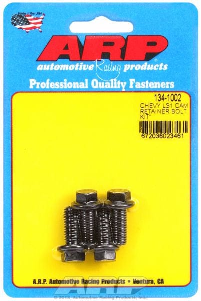 ARP fits GM LS Series Cam Retainer Plate Bolt Kit M8 X 1.25 X 20mm UHL ARP fasteners Camshaft Bolt Kit AR134-1002 SR