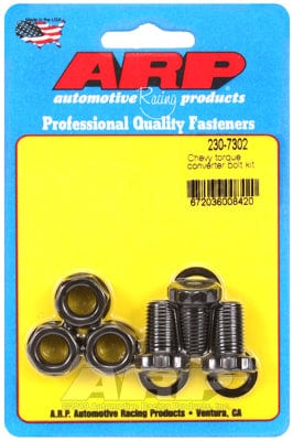 ARP fits GM TH350, TH400 & Powerglide With Most Aftermarket Converter, 7/ ARP fasteners Torque Converter Bolt Kit AR230-7302 SR