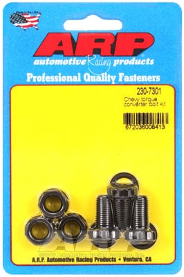 ARP fits GM TH350, TH400 & Powerglide With Production Converter, 3/8-24 T ARP fasteners Torque Converter Bolt Kit AR230-7301 SR