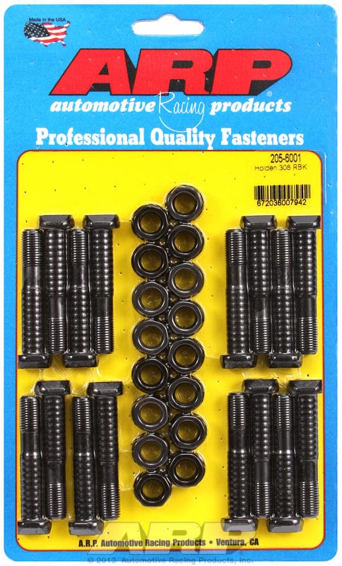 ARP fits Holden 304-308 VN-VT With 3/8" Bolts ARP fasteners Conrod Bolt Set AR205-6001 SR