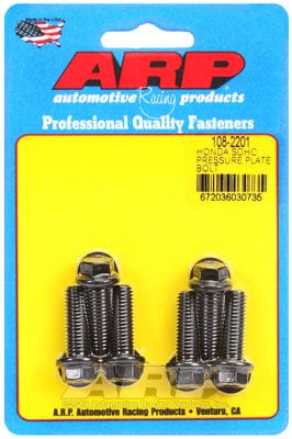ARP fits Honda SOHC D-Series M8 X 1.25 (6-Pack) ARP fasteners Pressure Plate Bolt Kit AR108-2201 SR