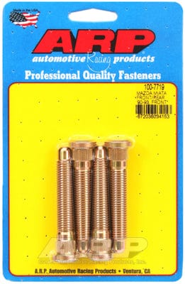 ARP fits Mazda Miata Front Wheels, M12 x 1.25 (4 Pack) ARP fasteners Competition Wheel Studs AR100-7719 SR