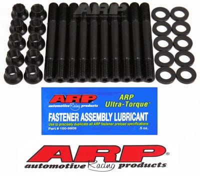 ARP fits Mitsubishi 2.0L 4G63 DOHC (1993 & Earlier) M12 ARP fasteners Head Stud Kit, 12-Point Nut AR207-4201 SR