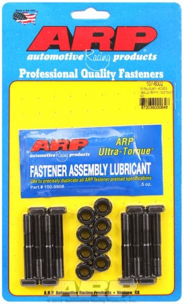 ARP fits Mitsubishi 4G63 2.0L DOHC (1994-07) M8 ARP fasteners Conrod Bolt Set AR107-6002 SR