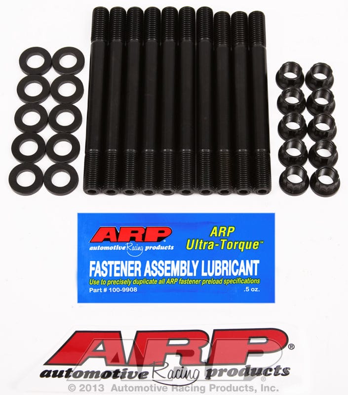 ARP fits Nissan / Datsun 2.0L SR20DE / SR20DET ARP fasteners Main Stud Kit, 2-Bolt Main, 12-Point Nut AR202-5402 SR