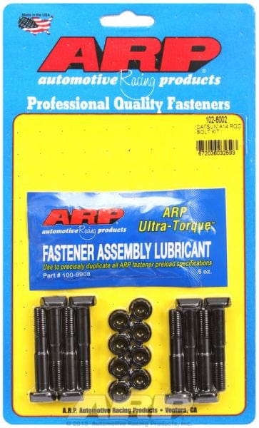 ARP fits Nissan / Datsun A Series, A12-A12A-A13-A14-A15 ARP fasteners Conrod Bolt Set AR102-6002 SR