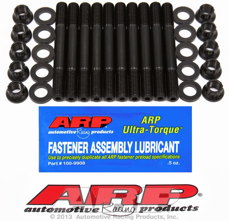 ARP fits Nissan / Datsun L20 & CA18DET FWD With Girdle ARP fasteners Main Stud Kit, 2-Bolt Main, 12-Point Nut AR202-5401 SR