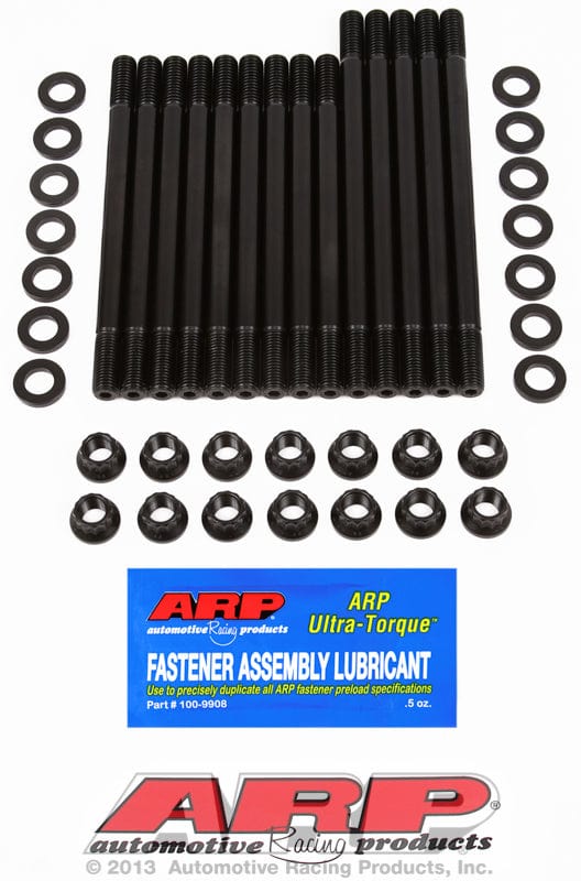ARP fits Nissan L24, L26, L28 Series 6-Cyl ARP fasteners Head Stud Kit, 12-Point Nuts AR202-4206 SR