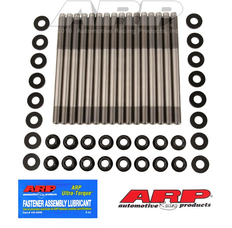 ARP fits Nissan VR38DETT 3.8L DOHC V6, Custom Age 625+ ARP fasteners Head Stud Kit, 12-Point Nuts AR202-4305 SR