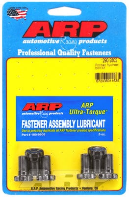 ARP fits Pontiac 350-455 With Washers (6 Pieces) 1/2-20 Thread x 1.000" U ARP fasteners Flywheel Bolt Kit AR290-2802 SR