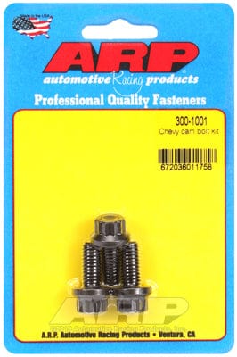 ARP fits SB/BB Chev With Over Size Head For Use With Cam Button 5/16-18 x ARP fasteners Camshaft Bolt Kit, Pro Series AR300-1001 SR