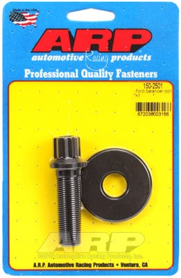 ARP fits SB/BB Ford 289-460 5/8-18 Thread x 2.050" UHL (Not Cleveland), 5 ARP fasteners Harmonic Balancer Bolt, 12-Point Black Oxide AR150-2501 SR