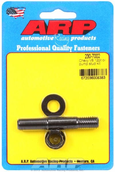 ARP fits SB Chev ARP fasteners Oil Pump Stud, 12-Point Nut AR230-7002 SR