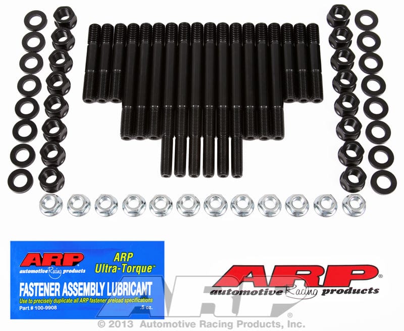 ARP fits SB Chev Large Journal With 4-6 Bolt Aftermarket Windage Tray 3.2 ARP fasteners Main Stud Kit, 4-Bolt Main AR234-5601 SR