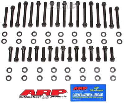 ARP fits SB Chev With 23° Heads ARP fasteners Head Bolt Set, 12-Point Head AR134-3701 SR
