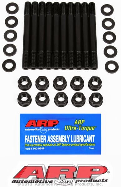 ARP fits SB Ford 289-302 Windsor With Girdle (10 Studs 1/2" Longer) ARP fasteners Main Stud Kit, 2-Bolt Main Hex Nut AR154-5408 SR