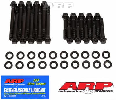 ARP fits SB Ford 289-302 Windsor With OEM Heads Or Edelbrock 60259, 60379 ARP fasteners Head Bolt Set, 12-Point Head AR154-3701 SR