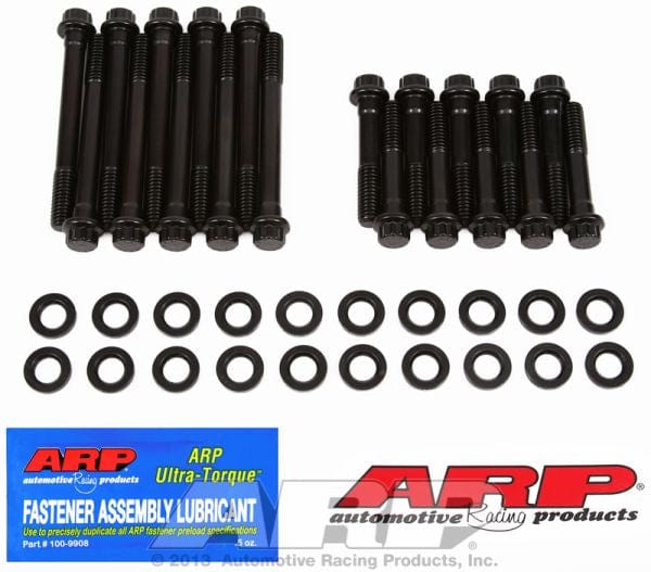 ARP fits SB Ford 289-302 Windsor With OEM Heads Or Edelbrock 60259, 60379 ARP fasteners Head Bolt Set, 12-Point Head AR154-3701 SR
