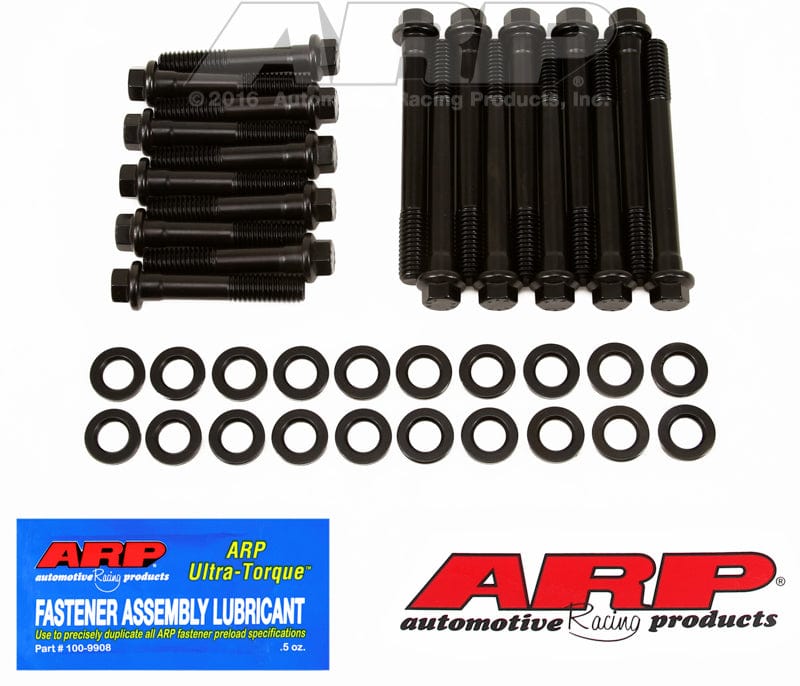 ARP fits SB Ford 289-302 Windsor With OEM Heads Or Edelbrock 60259, 60379 ARP fasteners Head Bolt Set, Hex Head AR154-3601 SR