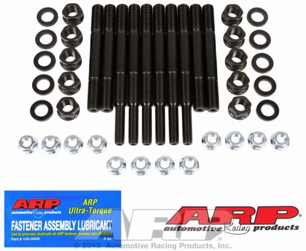 ARP fits SB Ford 351 Windsor With Windage Tray ARP fasteners Main Stud Kit, 2-Bolt Main Hex Nut AR154-5503 SR