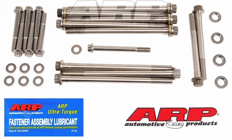 ARP fits Subaru EJ20,22,25 SOHC/DOHC Crankcase Through Bolt Kit ARP fasteners Main Bolt Kit, 2-Bolt Main Pro Series AR260-5401 SR