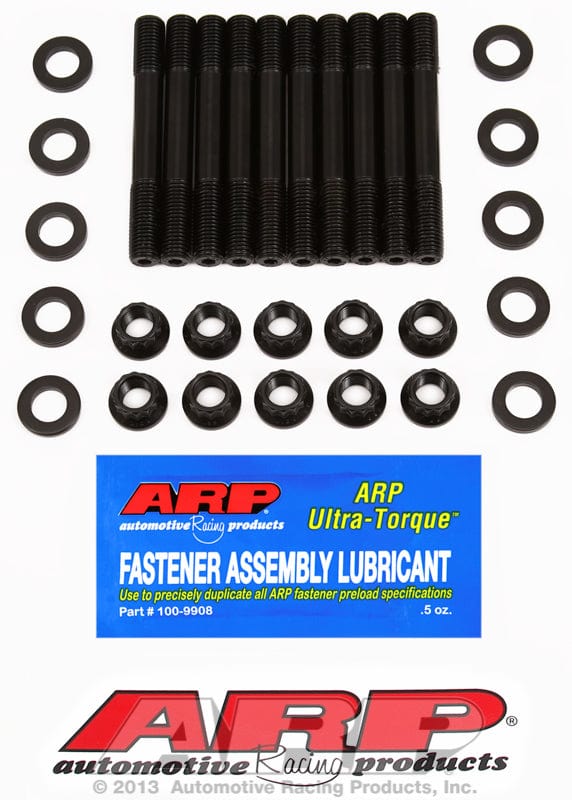 ARP fits Toyota 1.6L 4AGE 16V / 20V DOHC ARP fasteners Main Stud Kit, 2-Bolt Main 12-Point Nut AR203-5403 SR