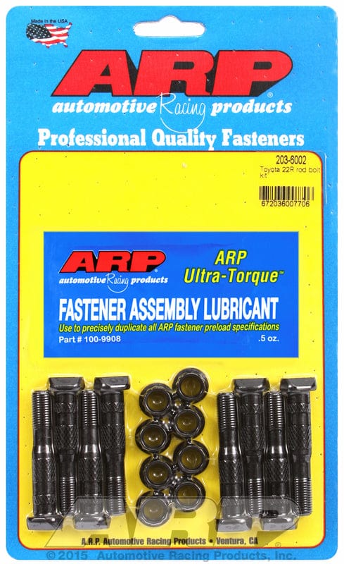 ARP fits Toyota 2.0L 3SGTE & 2.4L 22R ARP fasteners Conrod Bolt Set AR203-6002 SR