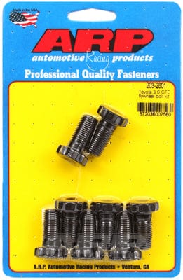 ARP fits Toyota 2.0L 3SGTE DOHC & Nissan RB30ET (8-pieces) M12 X 1.25 Thr ARP fasteners Flywheel Bolt Kit AR203-2801 SR