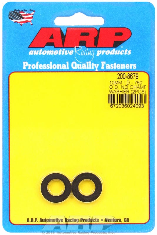 ARP M10 I.D, 3/4 O.D .120" Thick With Chamfer (2-Pack) ARP fasteners Special Purpose Washer AR200-8679 SR