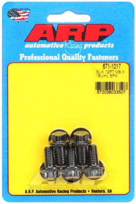 ARP M8 x 1.25 Thread x 16mm UHL With 10mm Socket Head ARP fasteners 5-Pack Bolt Kit, 12-Point S/S AR671-1017 SR
