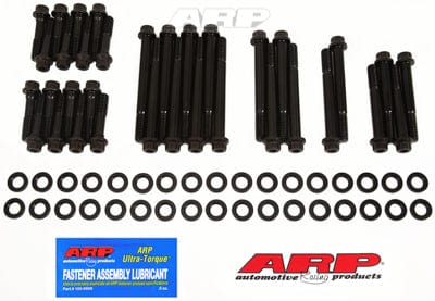 ARP Small Block Chevy, 18 Degree High Port Heads ARP fasteners Cylinder Head Bolt Kit Pro Series 12-Point AR234-3708 SR