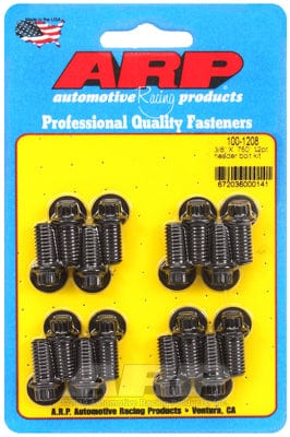 ARP Universal, 3/8" Thread X .750" UHL (16 Pack) ARP fasteners Exhaust Header Bolt Kit, 12-Point Black Oxide AR100-1208 SR