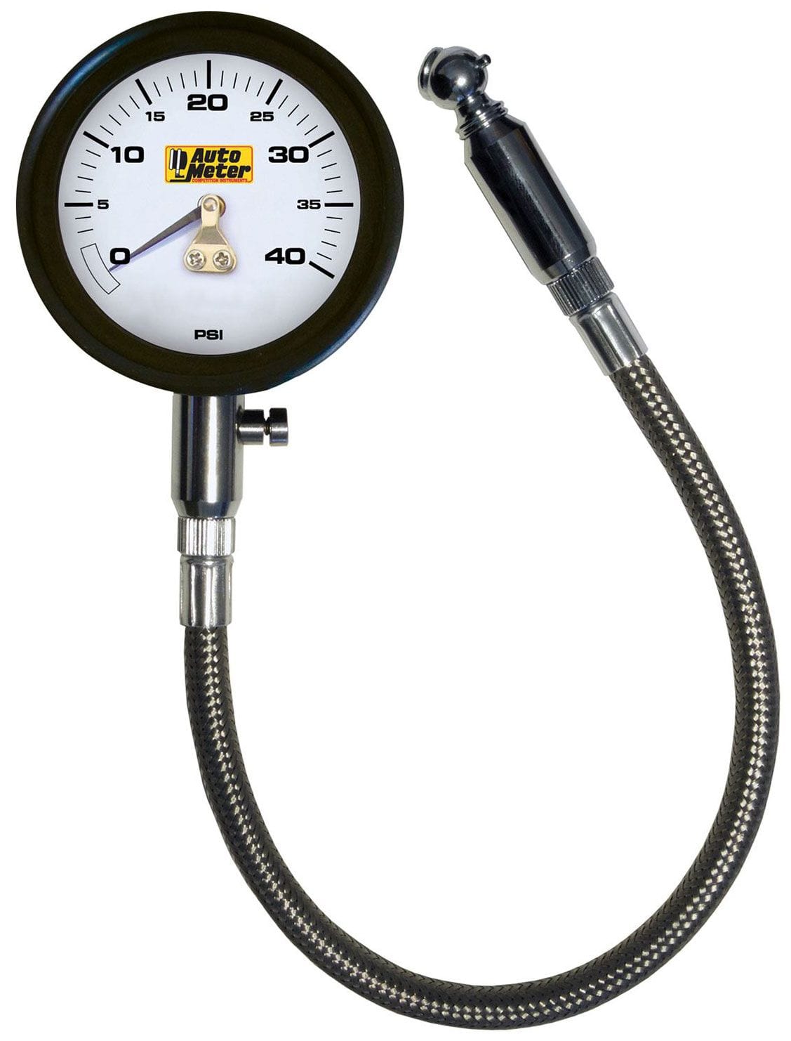 AUTOMETER 0-40 psi With Carry Case Auto Meter Tyre Pressure Gauge AU2162 SR