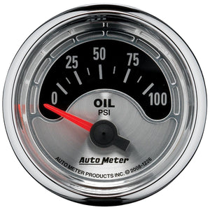 Auto Meter American Muscle Oil Pressure Gauge AU1226