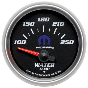 Auto Meter Mopar Water Temperature Gauge AU880016