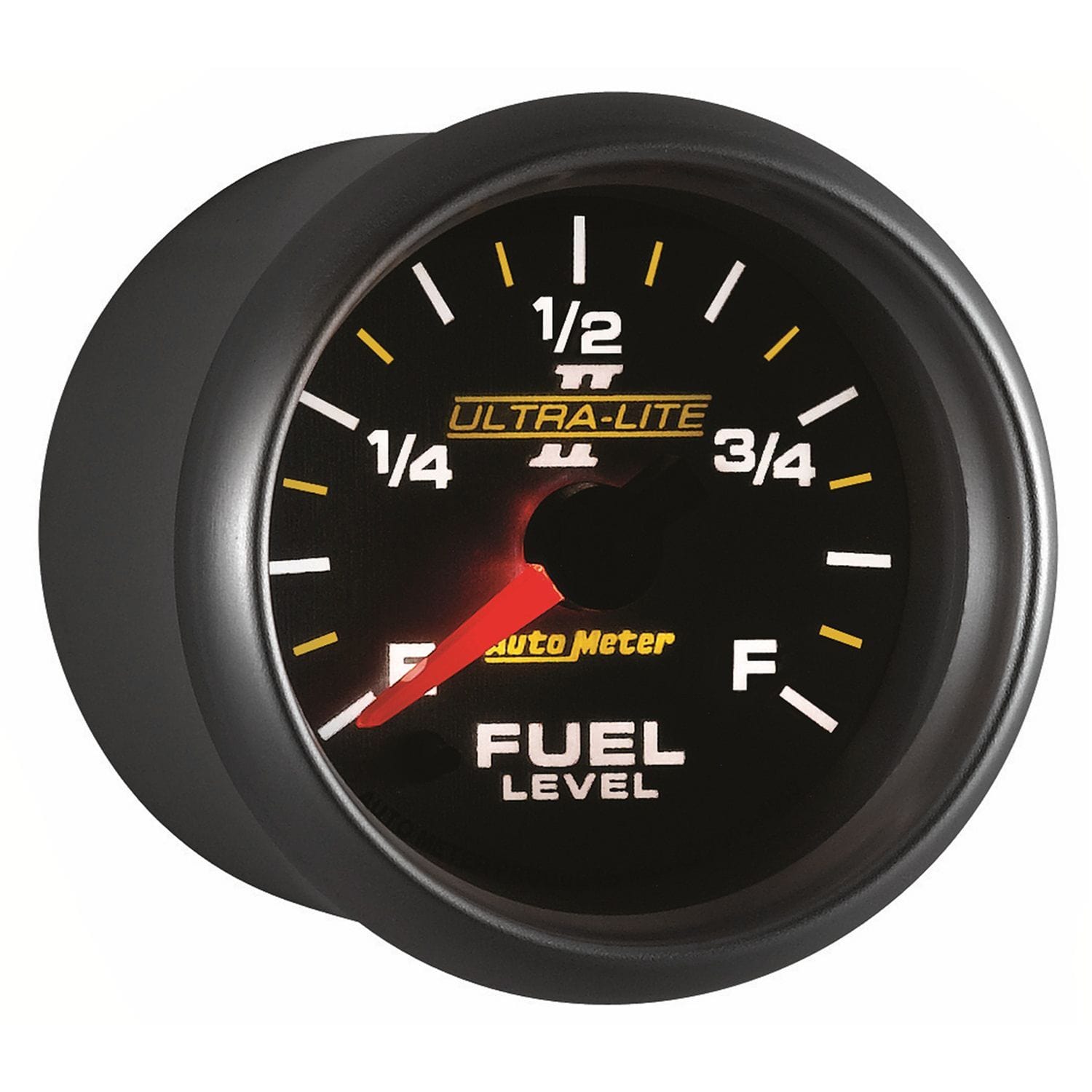 AUTOMETER 2-1/16", Full Sweep Electric, Programmable, 0-280 ohms Auto Meter Ultra-Lite II Series Fuel Level Gauge AU4910 SR