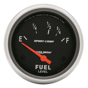 Auto Meter Sport-Comp Series Fuel Level Gauge AU3515