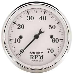 Auto Meter Old Tyme White Tachometer AU1695