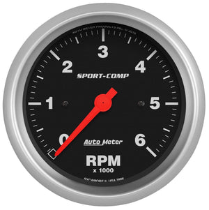 Auto Meter Sport-Comp Series Tachometer AU3996