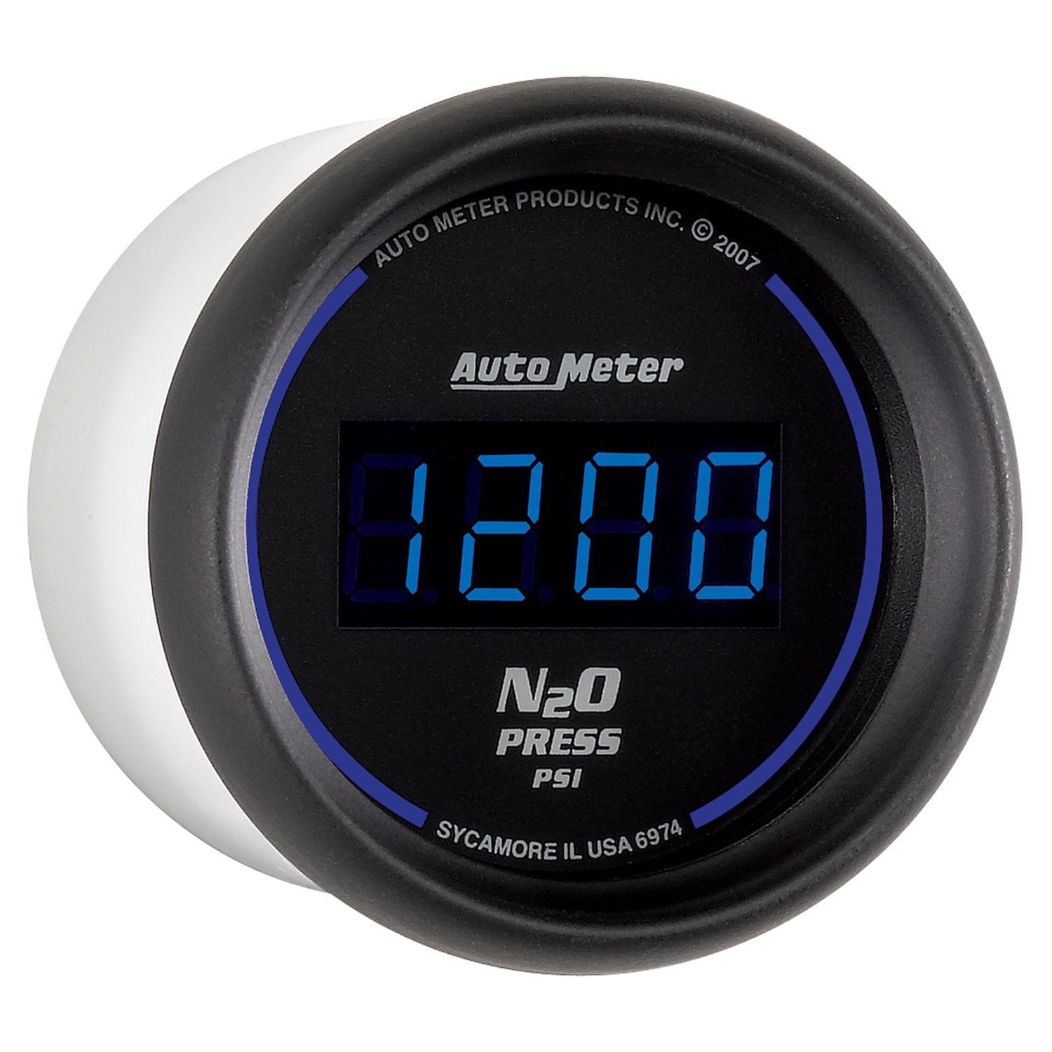 AUTOMETER Digital, In-dash, 2-1/16", 0 - 2000°F Auto Meter Cobalt Digital Series Nitrous Pressure Gauge AU6974 SR