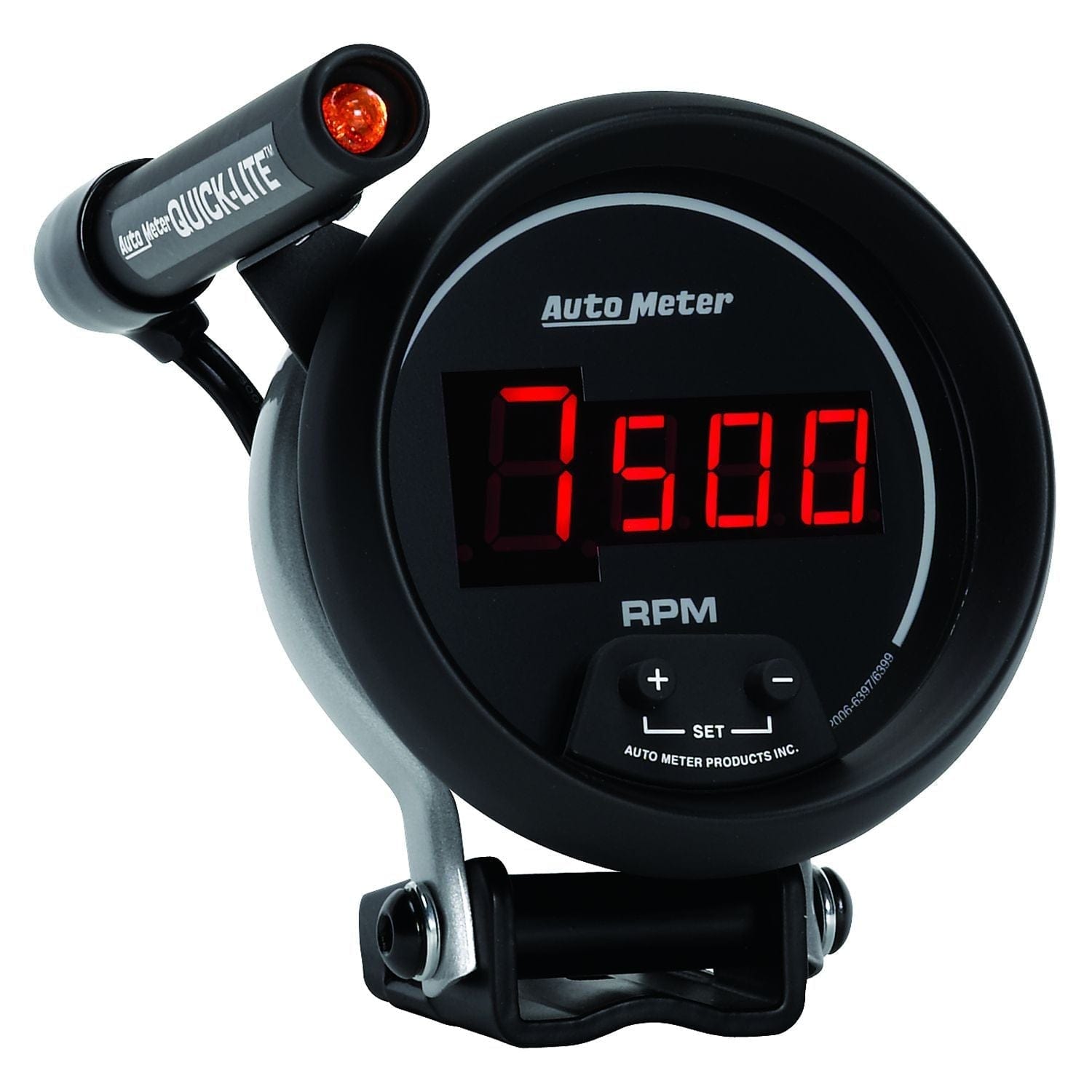 AUTOMETER Digital, Pedestal mount, 3-3/4", 0-10,000 rpm Auto Meter Sport-Comp Digital Series Tachometer AU6399 SR
