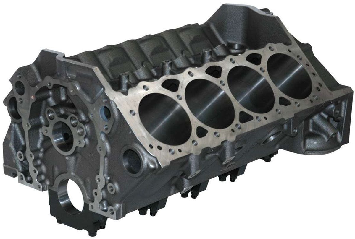 DART 4.125" bore, Big block Chevy cam bore, .904" Lifter bores Dart Dart SHP Pro Cast Iron SB Chev Engine Block with 4-Bolt Billet Caps DA31161212 SR