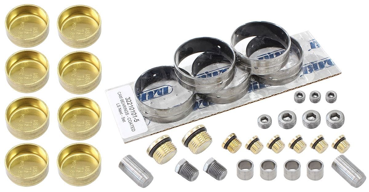 DART Coated Cam Bearings, Brass Freeze Plugs, Dowel Pins & Pipe Plugs Dart LS Next Iron SHP Block Small Parts Kit DA32000018 SR