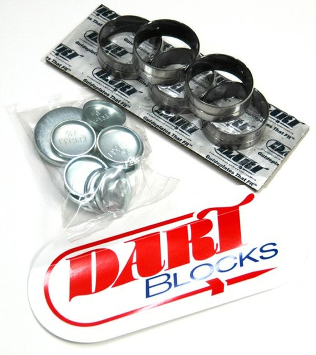 DART Kit Includes Coated Cam Bearings, Freeze Plugs and Dowel Pins Dart Dart Engine Block Parts Kit - Suit Dart SHP SB Chev DA32000013 SR