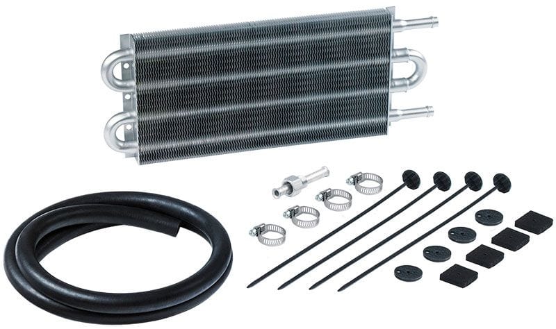 DC 127mm (H) x 324mm (L) x 19mm (Thick) Davies Craig Ultra-Cool Transmission Cooler with 3/8" Push-on Fittings DC4010 SR