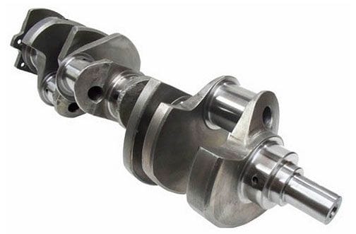 EAGLE 3.480 Stroke, 5.700 Rod, Internal Front, External Rear Bal Eagle Crankshafts SB Chev 305, 350 & LT1 Cast Steel Crankshaft EA103523480 SR