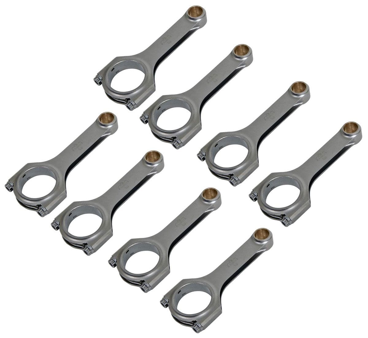 EAGLE Suit GM LS Series Eagle Crankshafts H-Beam Conrod Set, 6.125" Length, .927" Pin with ARP2000 Bolts EACRS6125O3D2000 SR