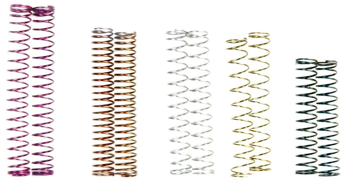EDELBROCK 5 pairs Edelbrock Performer and Thunder Carburettor Series Step-Up Spring Assortment ED1464 SR